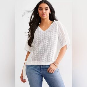 Daytrip Exclusive Open Weave Boxy Top at Buckle